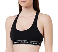 Pepe Jeans Pepe Rb Brlt, Reggiseno Donna, Nero (Black),XS