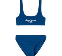 Pepe Jeans Pepe Sc Bikini Set, Blu (Blu Reale), 14 Anni Bambine e Ragazze