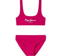 Pepe Jeans Pepe Sc Bikini Set, Rosa (Fucsia), 12 Anni Bambine e Ragazze