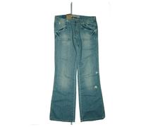Pepe Jeans Piccadilly Svasati Pantaloni Basso Destroyed Flare W31 L32 Usedlook