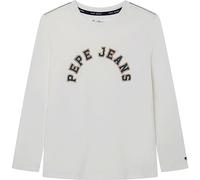 Pepe Jeans Pierce, T-shirt Bambini e ragazzi, Bianco (Off White),4 anni