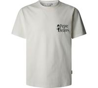 Pepe Jeans Pierce T-Shirt, Bianco, M Uomo