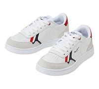 Pepe Jeans Player Britt B, Scarpa da ginnastica Bambini e ragazzi, Bianco, 39 EU