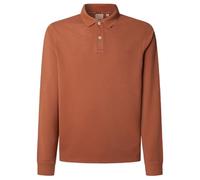 Pepe Jeans Polo Uomo New Oliver GD LS, Rosso (Brick Red), S, Rosso (Brick Red), S