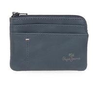Pepe Jeans Portafogli e portamonete Staple in pelle bovina, Nero, Marrone, Blu Marina, Varie dimensioni, Blu marino, taglia unica