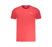 Pepe Jeans Red Cotton Men T-Shirt - XL
