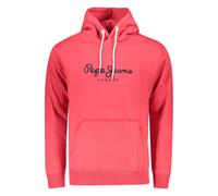 Pepe Jeans Red Cotton Men's Sweatshirt Hoodie - S
