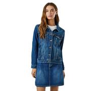Pepe Jeans Regular Jacket Giacca, Blu (Denim-4A0), XS Donna