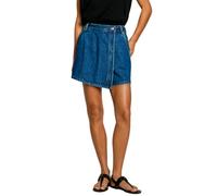 Pepe Jeans Regular Skort HW Pantaloncini, Blu (Denim-Id3), 26W Donna