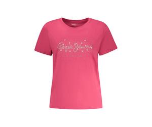 Pepe Jeans Rosa Cotton Women T-Shirt - L