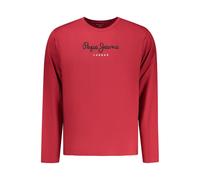 Pepe Jeans Rosso Cotton Men T-Shirt - S