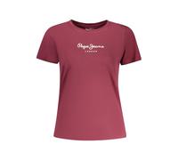 Pepe Jeans Rosso Cotton Women T-Shirt - XS