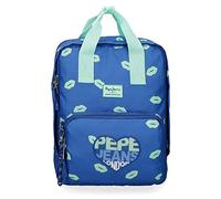Pepe Jeans Ruth Adatta lo zaino per PC 30x40x13 Centimeterss Blu