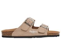 Pepe Jeans Sandali in Pelle Oban Beige