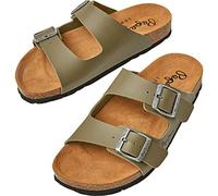 Pepe Jeans Oban Classic 3 W, Sandalo Donna, Verde (verde kaki foresta), 37 EU