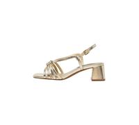 Sandali metallo con tacco Zoe Oro 36