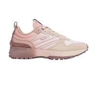 Pepe Jeans Scarpe da Ginnastica in Pelle Rosa Lucky Flag