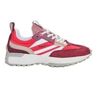 Pepe Jeans Scarpe da Ginnastica in Pelle Rosa Lucky Main