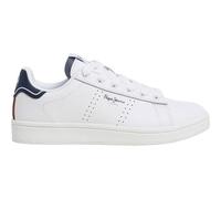 Pepe Jeans Scarpe da Ginnastica Player Air in Pelle Bianca