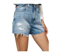 Pepe Jeans, ,Shorts ,Donna ,Blu ,W31 Denim Shorts
