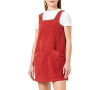 Pepe Jeans Siren Cord, Vestito Donna, Rosso (Brick),S