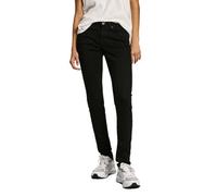 Pepe Jeans Skinny Jeans LW PL204583, Nero (Denim-XG9), 24W / 30L Donna