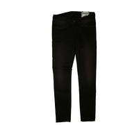Pepe Jeans Skittle Pantaloni Stretch Slim Fit Leggings 28/32 W28 L32 Nero Viola