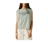 Pepe Jeans - Sleeveless Top - - Tops - Donna - Verde - L