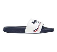 Pepe Jeans Slider Origin M, Scarpe Uomo, Bianco, 44.5 EU