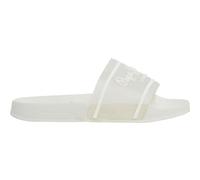 Pepe Jeans Slider Translucent W, Ciabatte infradito Donna, Bianco (bianco sporco), 36 EU
