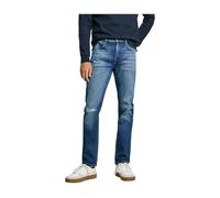 Pepe Jeans - Slim Distressed Casual Jeans - - Jeans - Uomo - Blu - W29 L32