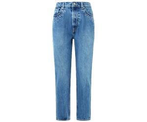 Pepe Jeans - Slim Fit Vita Alta 5-Tasca Denim - - Jeans - Donna - Blu - W26