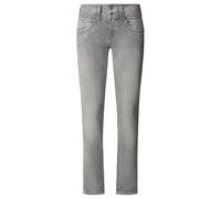 Pepe Jeans Slim Jeans MW Iconic Gen, Blu (denim-8aa), 28 W/30 L Donna