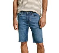 Pepe Jeans Slim Hatch Denim Shorts Blu 34 Uomo