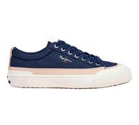 Pepe Jeans Sneakers in Pelle Blu Navy Ben Wash