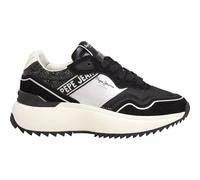 Pepe Jeans Sneakers in Pelle Nera Kimi Land