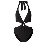 Pepe Jeans Solid Ha Swimsuit Costume da, Nero (Black), S Donna