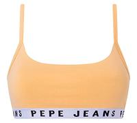 Pepe Jeans Solid Str Brlt, Reggiseno Donna, Giallo (Yellow),XS