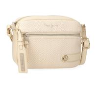 Pepe Jeans Sprig Borsa a tracolla Beige 21 x 4 x 5 cm Pelle sintetica by Joumma Bags, Beige, Taglia unica, Borsa a tracolla