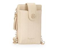 Pepe Jeans Sprig Portafogli, Portafogli, Portafogli, Portafogli, Casuale realizzata in Similpelle. Joumma Bags, beige, Taglia unica, Borsa a tracolla piccola