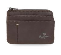 Pepe Jeans Staple Portafoglio Marrone 11x7x1,5 cm Pelle, marrone, Taglia unica, Portamonete