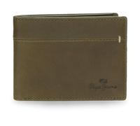 Pepe Jeans Staple Portafoglio Orizzontale con Portafoglio Verde 11x8x1 cm Pelle by Joumma Bags, Verde, Taglia unica, Portafoglio orizzontale con portafoglio