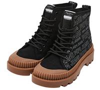 Pepe Jeans Stivaletti Ascot Soup in Pelle Nera