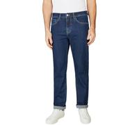Pepe Jeans Straight Jeans Cash, Blu (Denim-5cb), 32W x 32L Uomo