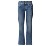 Pepe Jeans Straight Jeans LW Venus, Blu (Denim-4fe), 27W x 32L Donna