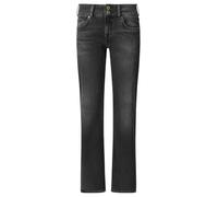 Pepe Jeans Straight Jeans LW Venus, Nero (Denim-9fa), 31W x 34L Donna