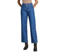 Pepe Jeans Straight Jeans Uhw Tailor, Blu (Denim), 34W x 30L Donna