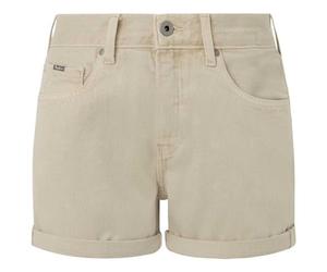 Pepe Jeans - Straight Short HW, Pantaloncini Donna