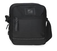 Pepe Jeans Stratford Borsa a tracolla portatile Nero 22x27x8 cm Poliestere by Joumma Bags, Nero, Taglia unica, Tracolla portatile