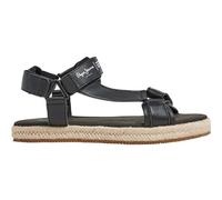 Pepe Jeans Sandalo 'SUNSET SAVAGE' nero / bianco, Taglia 41